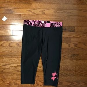 Under armour 3/4 workout legging